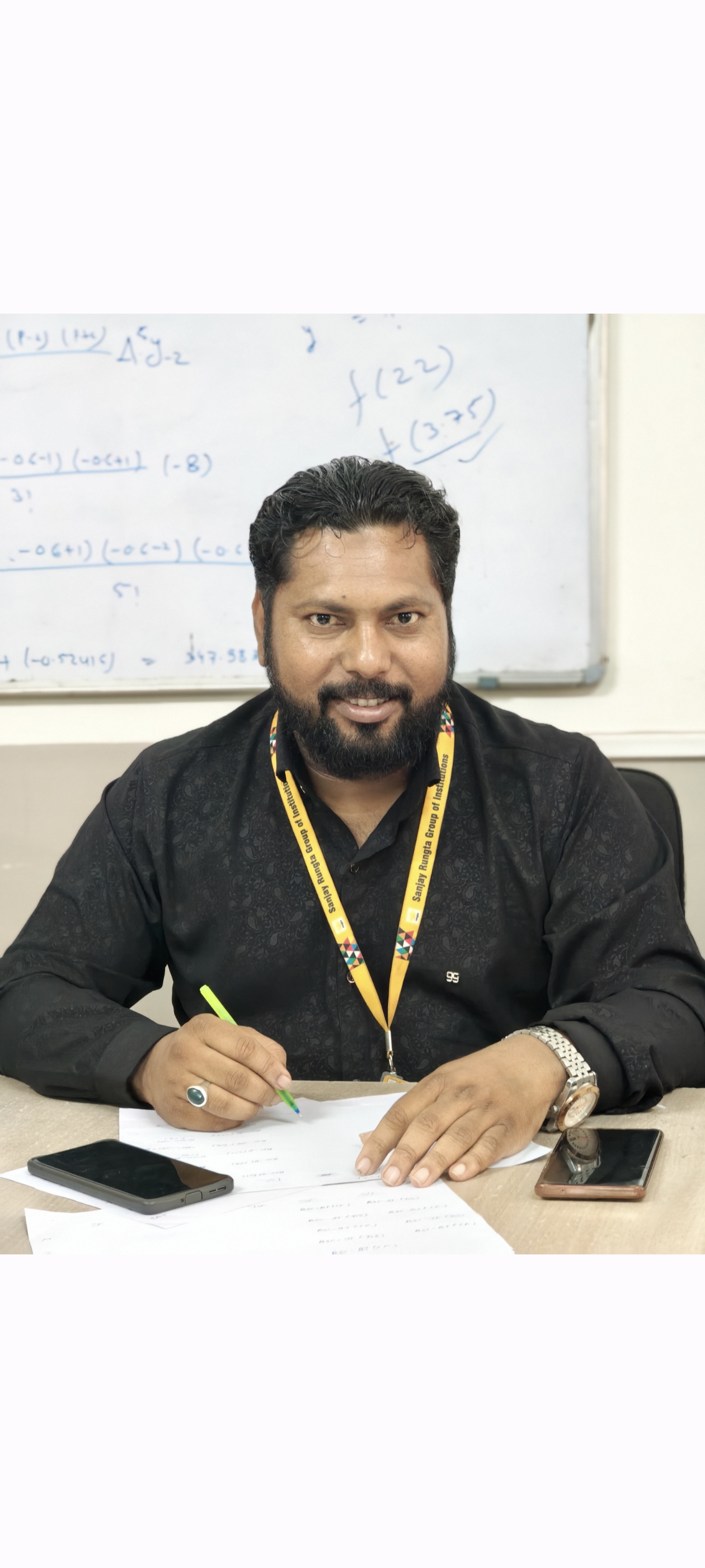 Dr Mohammed Arif Khan