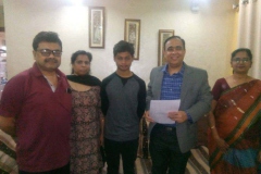 CBSE BOARD EXAMINEES (X & XII) HOUSE VISIT BY THE CEO ( 20.2.19)