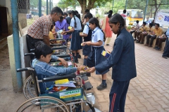 RPS CELEBRATES PRE-DIWALI AT MOTHER TERESA OLD-AGE HOME, SUPELA (02-11-2018) RPS