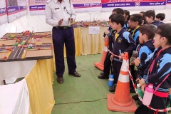 RPS,BHILAI-TODDLERS VISIT ROAD SAFETY EXHIBITION-17 JAN.2020