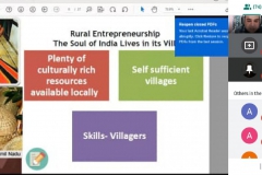 “Rural Entrepreneurship Development Cell”, 03-12-2020