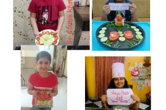 Saturday Activity - Salad Decoration (Class-IV & V) RPS 30-11-2020