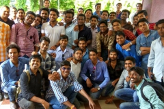 The industrial visit of Mechanical 7th sem students of GDRCET to Gangrel Dam, under the supervision of faculties 25-10-2016  GDR